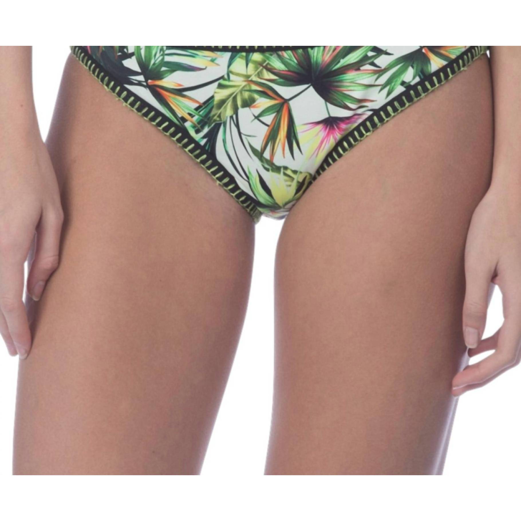 New Lucky Brand Hipster Bikini Bottom In Coastal Palms